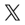 X logo-1